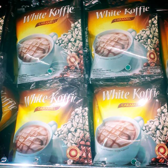 

Luwak white kopi caremel10x20g