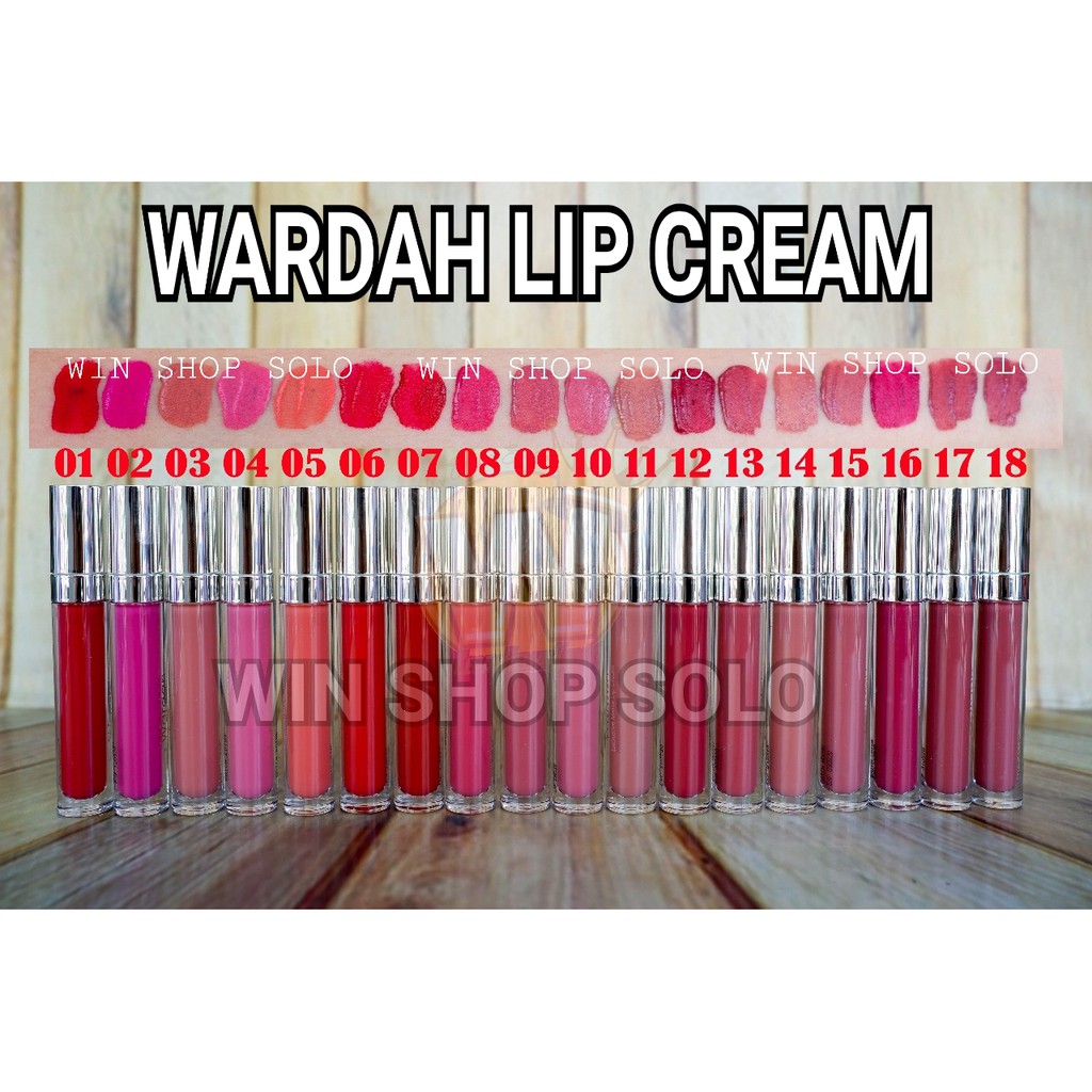  WARDAH EXCLUSIVE MATTE LIP CREAM Shopee Indonesia