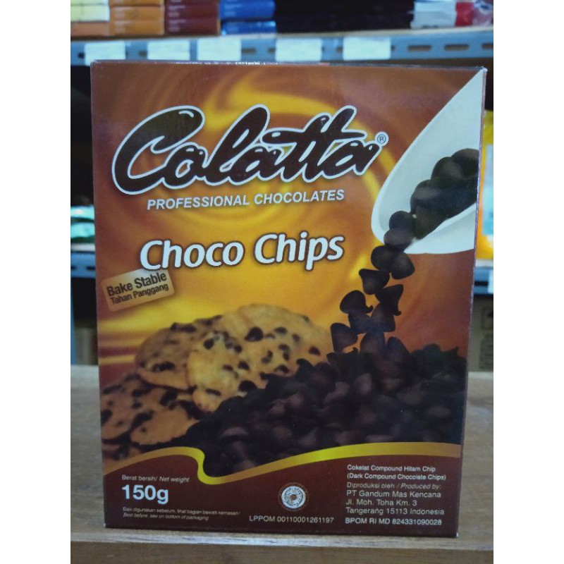 

Colatta Choco Chips - 150gr