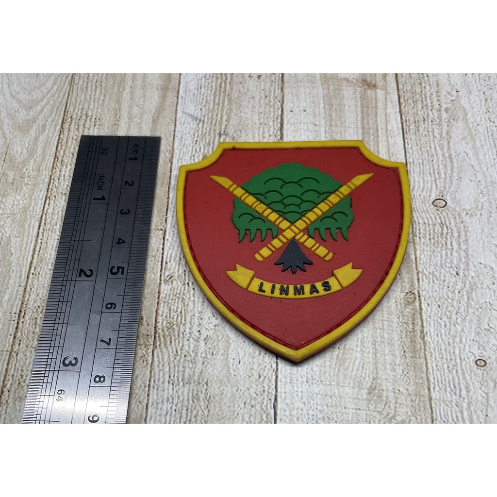 Patch Hansip Patch Velcro Prepetan Linmas