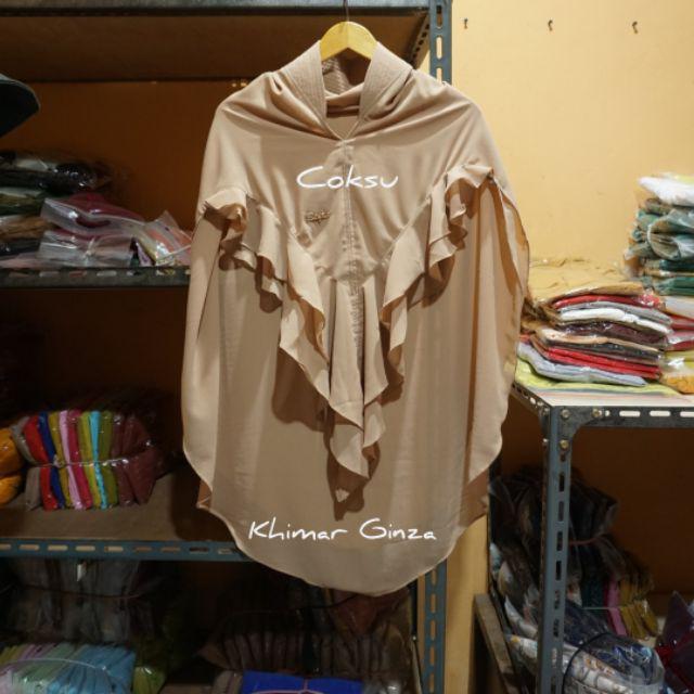 Jilbab Khimar Ginza ORIGINAL Bayza Hijab Sayra Group-Coksu