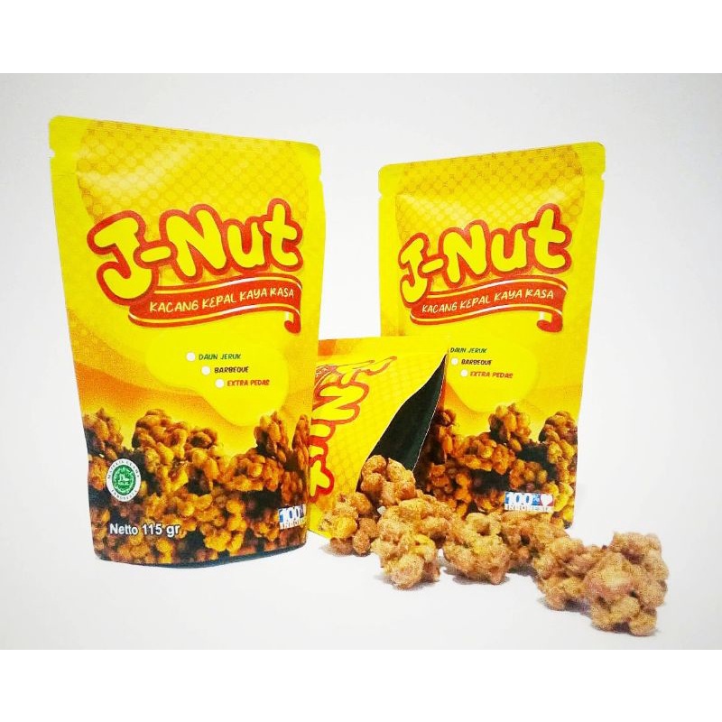 

CAMILAN CEMILAN KACANG GORENG JNUT KACANG KEPAL KAYA RASA 115GR GURIH RENYAH ENAK