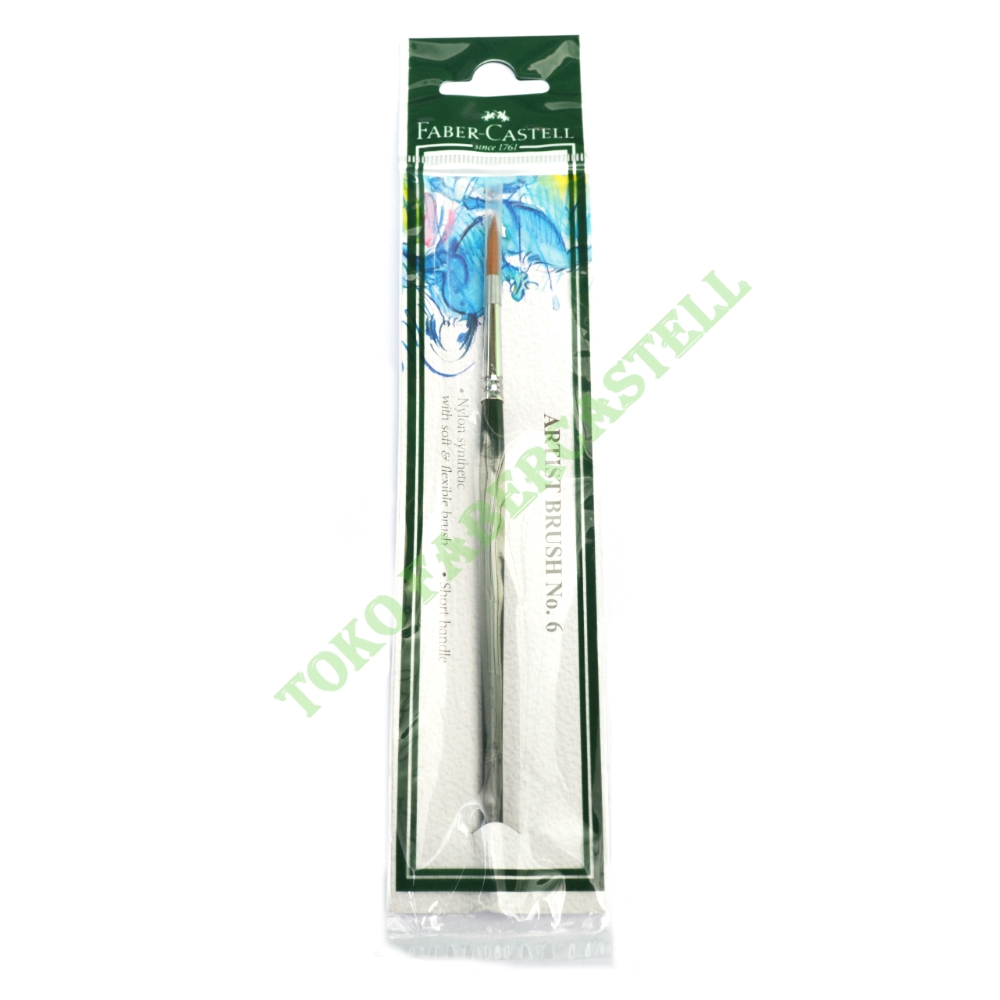 

Brush Art & Graphic Nomor 6 Faber Castell / Kuas Lembut