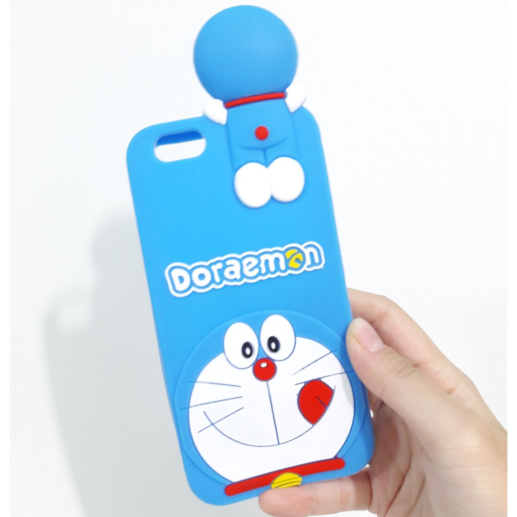 Silicon Case 3D Biru Standing For SAMSUNG J5 PRO J7 MAX softcase boneka karakter lucu silikon tebal karakter lucu / case anak anak warna biru / pelindung hp