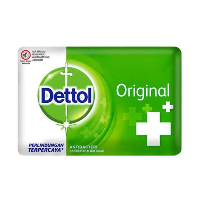 ORIGINAL DETTOL ORIGINAL 100 G / SABUN MANDI BATANG DETTOL ORIGINAL 100 GRAM