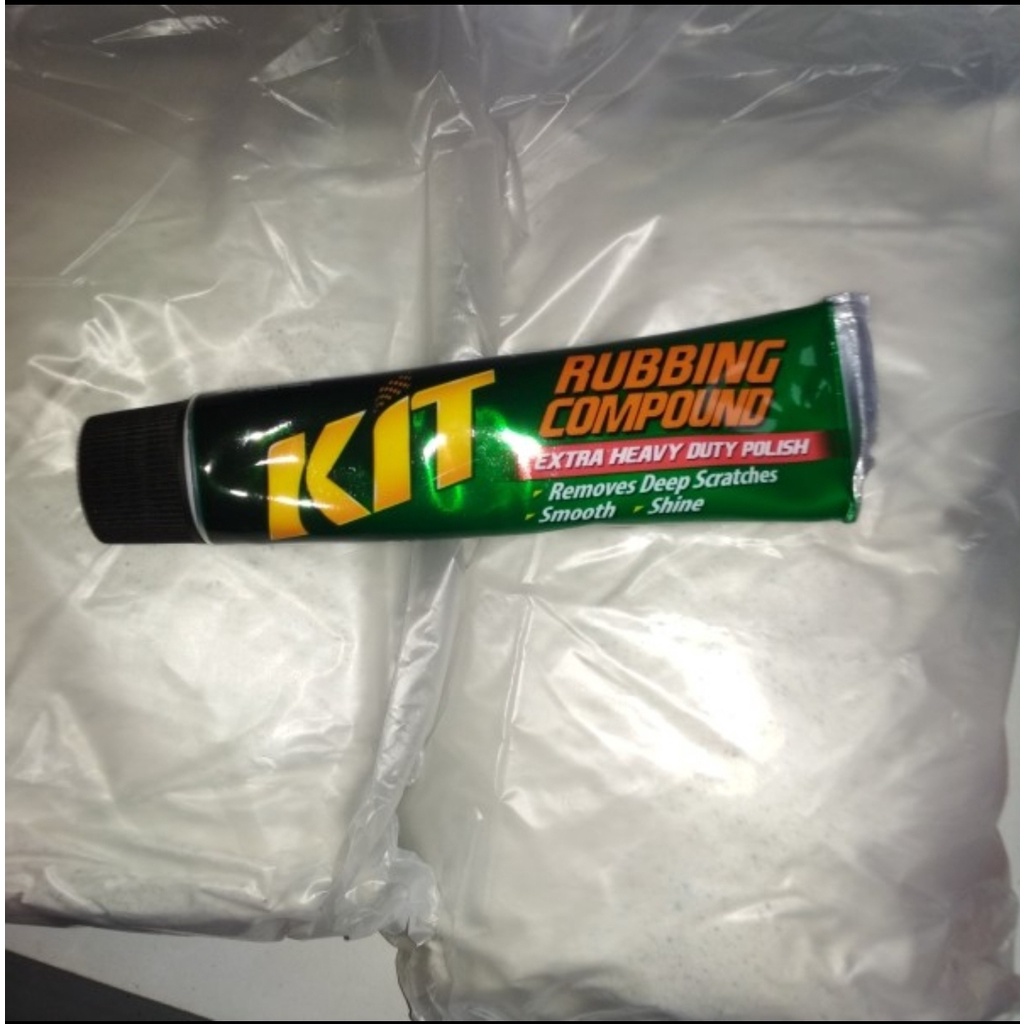 KIT RUBBING COMPOUND 60gr PENGHILANG BARET LECET BODI MOBIL MOTOR KOMPON ODOL