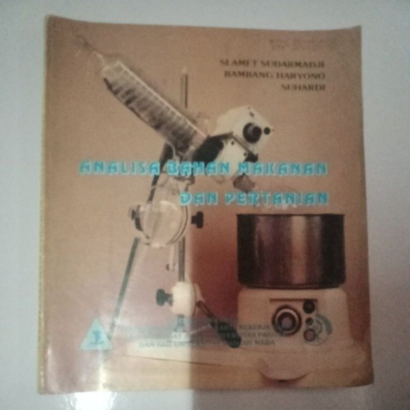 analisis bahan dan makanan dan pertanian