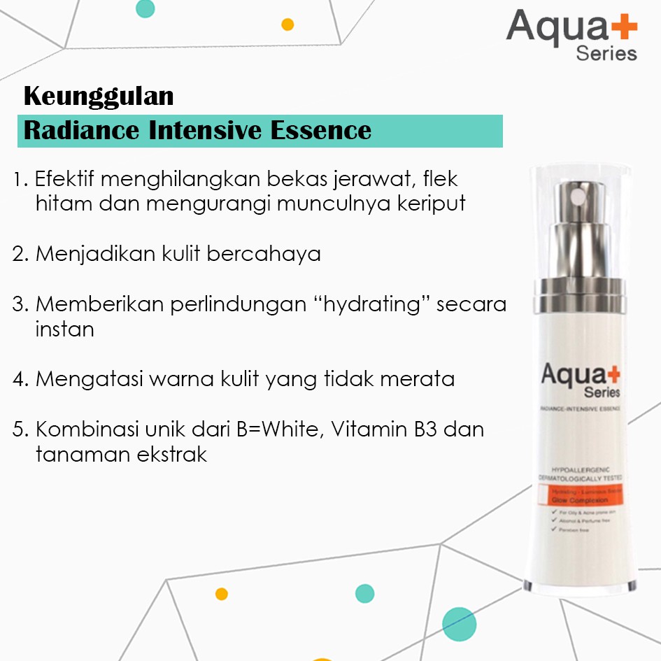 AQUA+ AQUAPLUS SERIES Radiance Intensive Essence 30ml