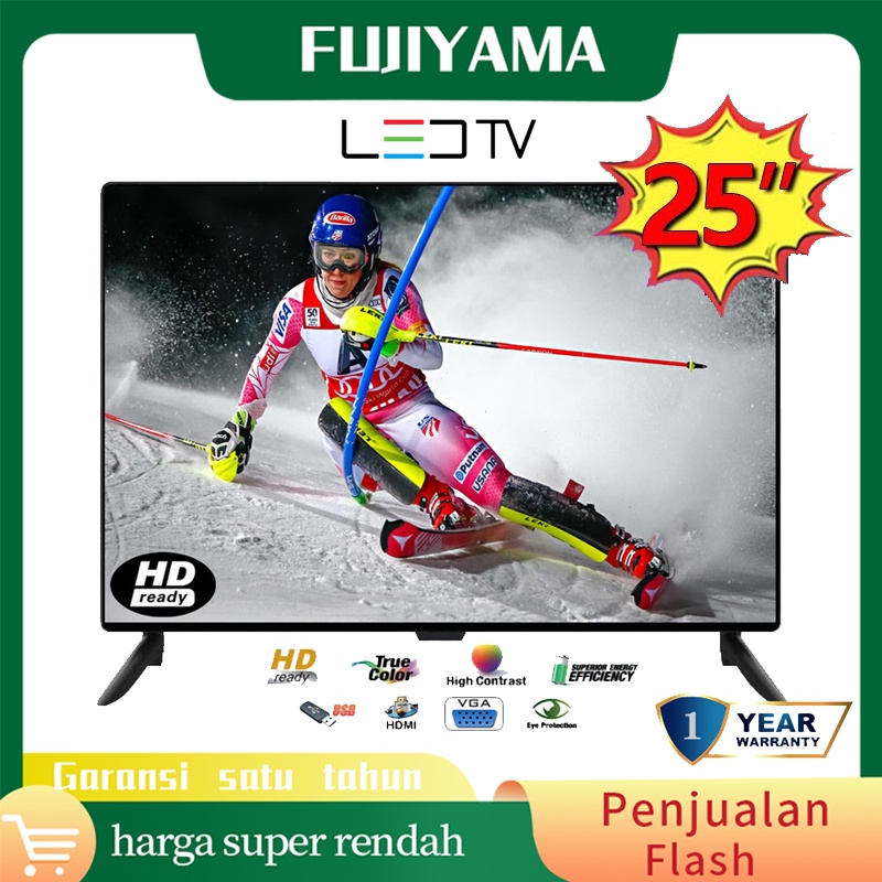 *Fujiyama*  Digital TV LED TV 25 INCH HD Ready FHD TV  Monitor Pc/Gaming/Komputer TV  Murah TV