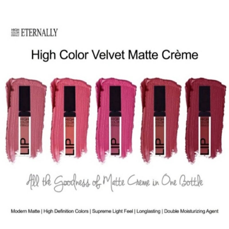 LIP HIGH COLOR VELVET MATTE CREAM ETERNALLY