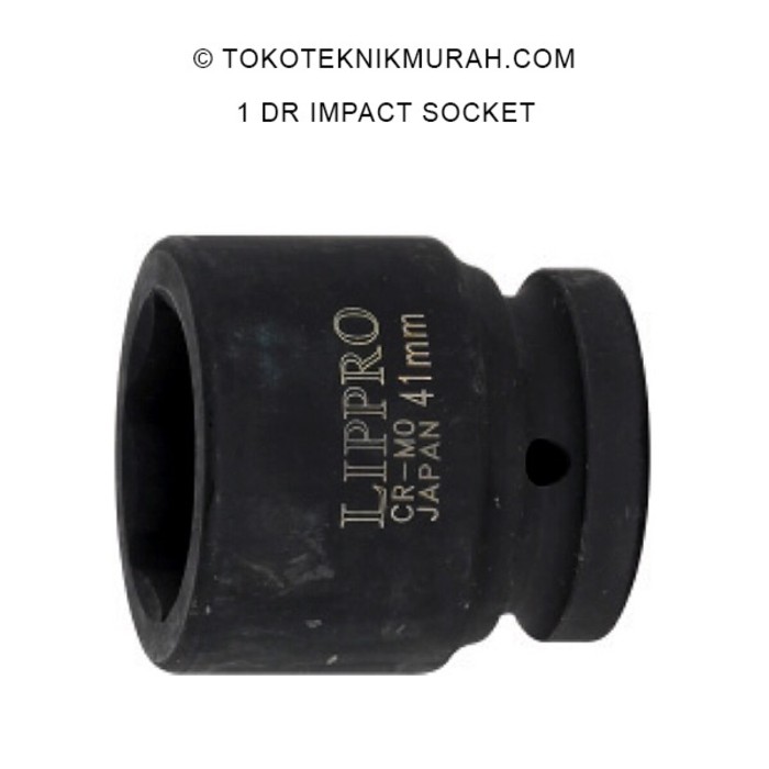 Lippro 1&quot; DR Impact Socket 38 mm 5500M-38
