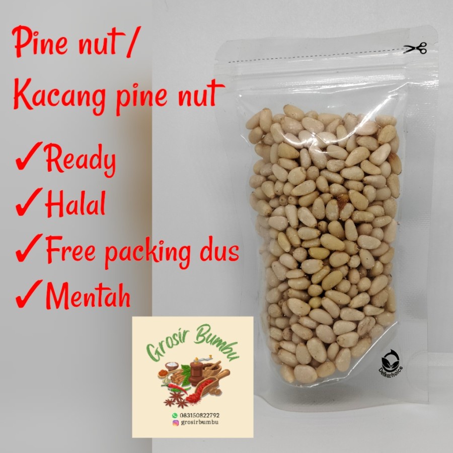 

Pine Nut / Kacang Pine Nut 100gr-50gr