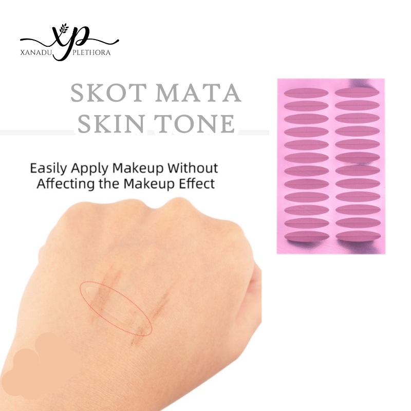 1 LEMBAR ISI 24 PASANG SKOT MATA SKIN TONE - SCOTT