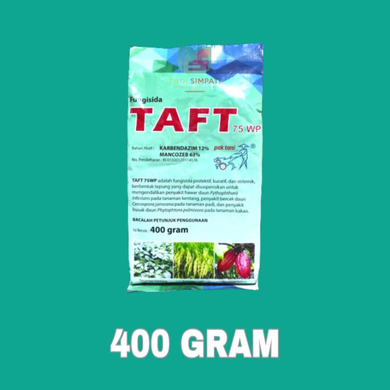 Fungisida TAFT 75WP 400gr Pak Tani