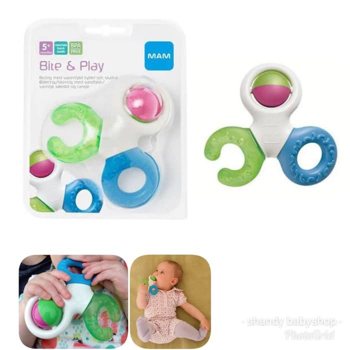 MAM Bite &amp; Play  teether / Gigitan Bayi