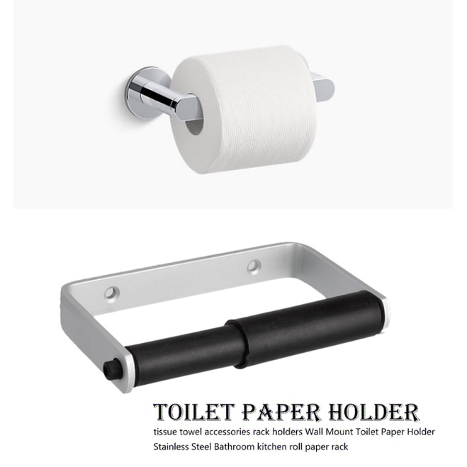 tempat tissue roll toilet -rak tisu tembok dinding dispenser tisu gulung model toto plastik