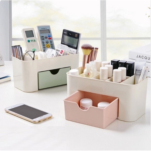 TEMPAT KOSMETIK 1 LACI/ RAK KOSMETIK PLASTIK SERBAGUNA