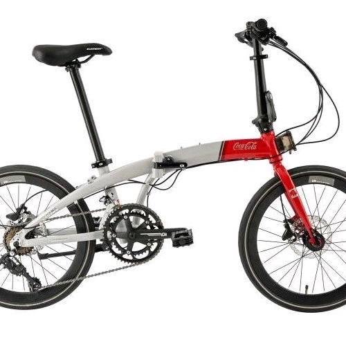 Sepeda Lipat Anak Dewasa 20 Element Ecosmo Z8 Coca Cola