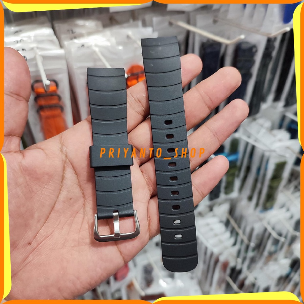 STRAP TALI JAM TANGAN QnQ M122 Q&amp;Q M-122 RUBBER WATCH BEND TERBAIK QNQ M122 PREMIUM