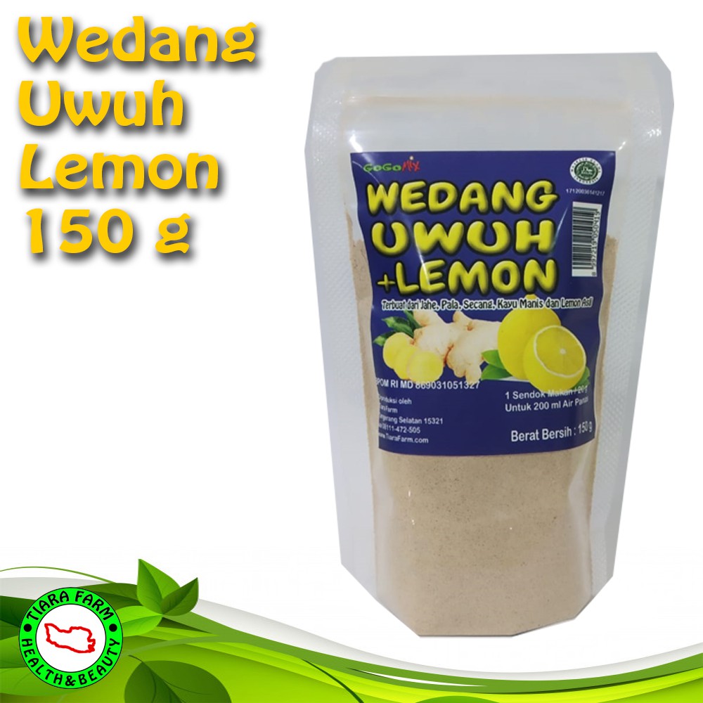 

Tiara Farm - Wedang Uwuh + Lemon 150 g - Gogomix