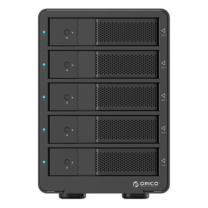 ORICO 9558U3 5 bay 3.5in HDD Enclosure with Super Speed USB3.0