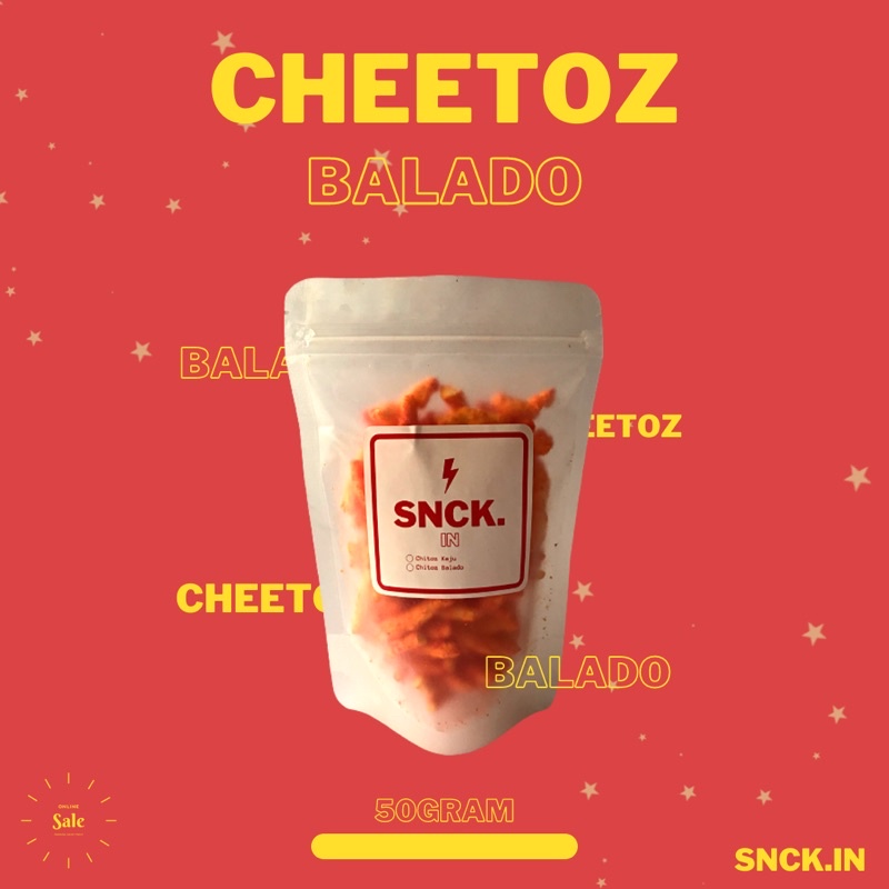 

Cheetoz balado/cemilan murah/cemilan santai