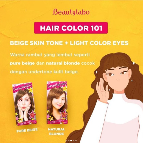 Promo BeautyLabo Hair Color Shampo (ORI BerBPOM)