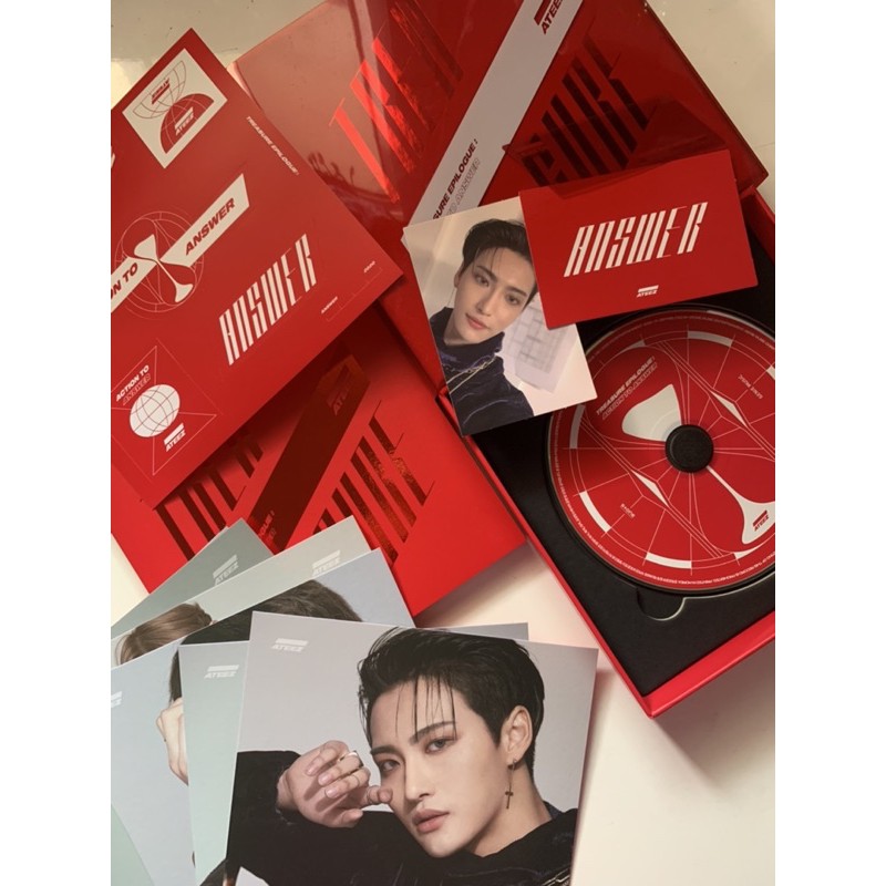 ALBUM ATEEZ ANSWER / TREASURE EPILOGUE FULLSET SEONGHWA