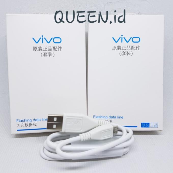 Kabel Data Vivo 2A Micro Usb Original - Kabel Charger Vivo Original