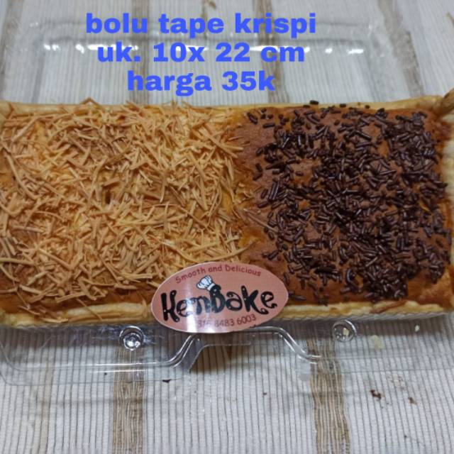 

Bolu tape krispi