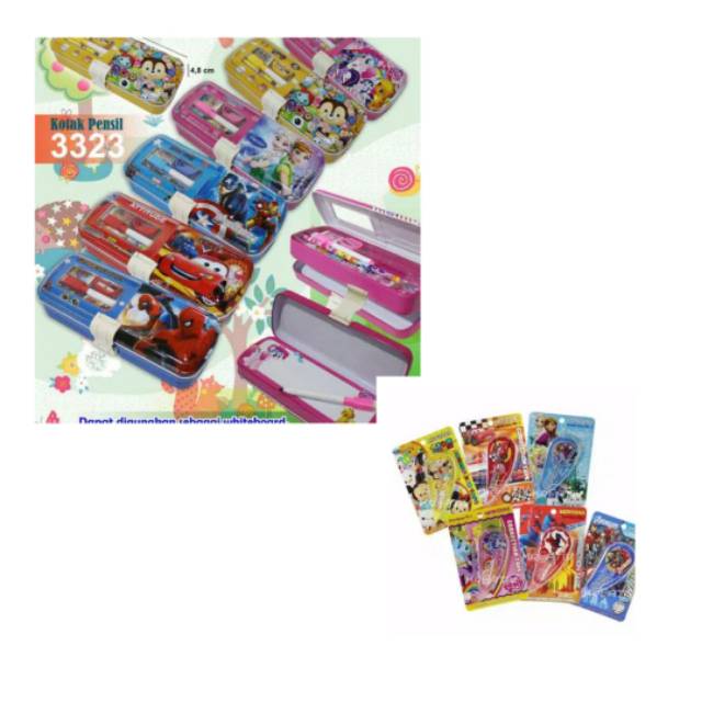 

PAKET HEMAT PENCIL CASE + CORRECTION TAPE 1