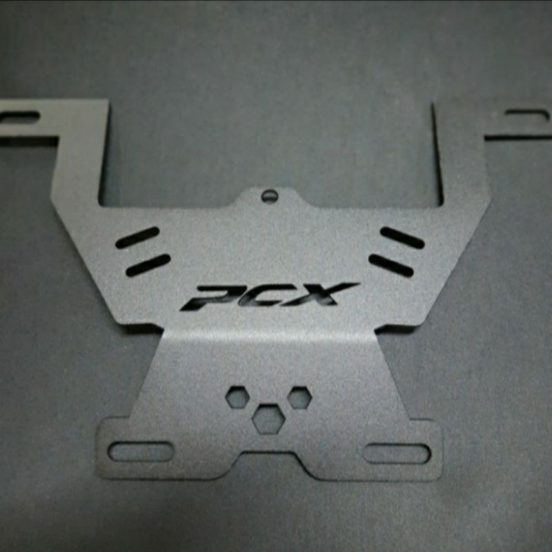 Breket dudukan plat nomor PCX