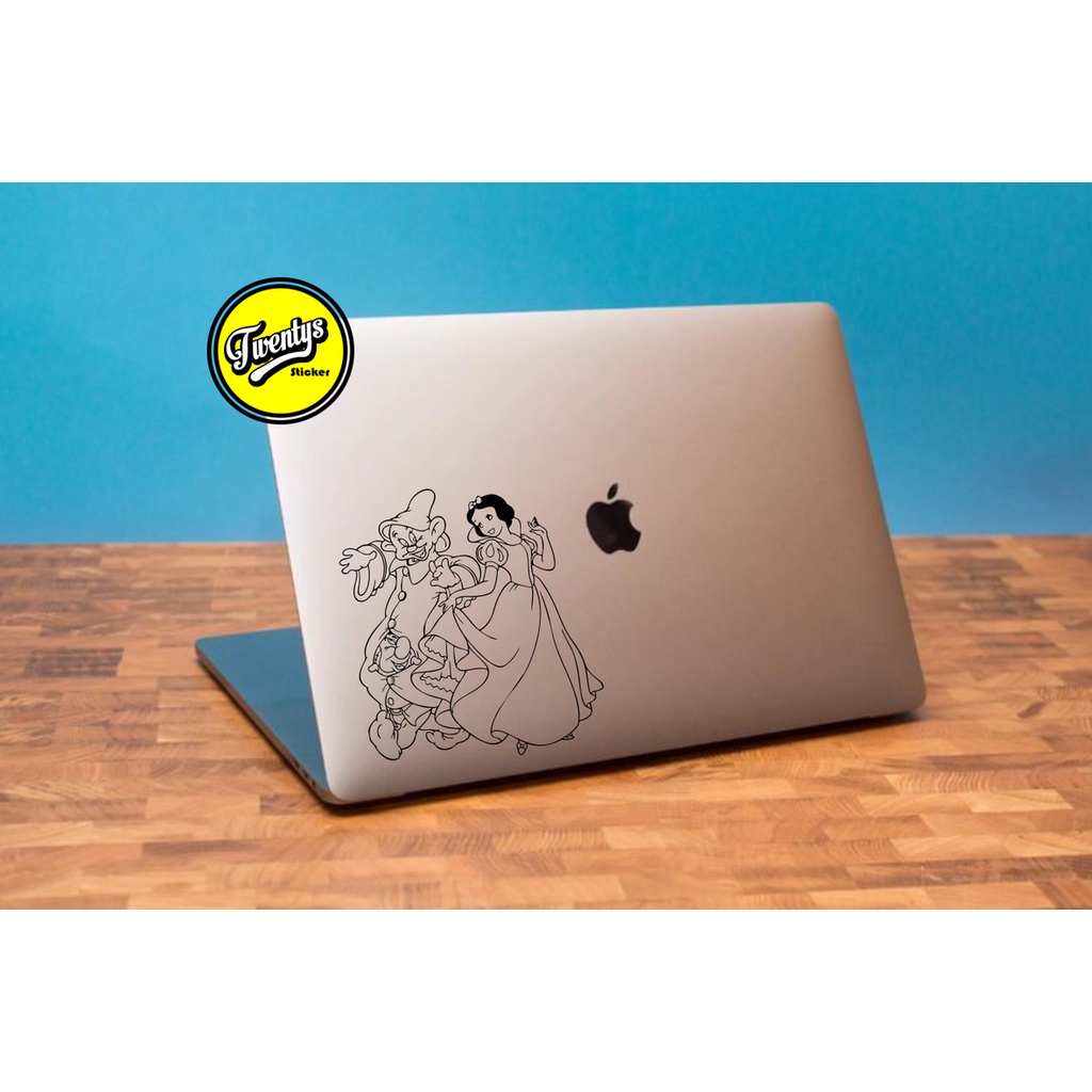 

STIKER LAPTOP STIKER SNOW WHITE 10 AKSESORIS LAPTOP CUTTING STICKER