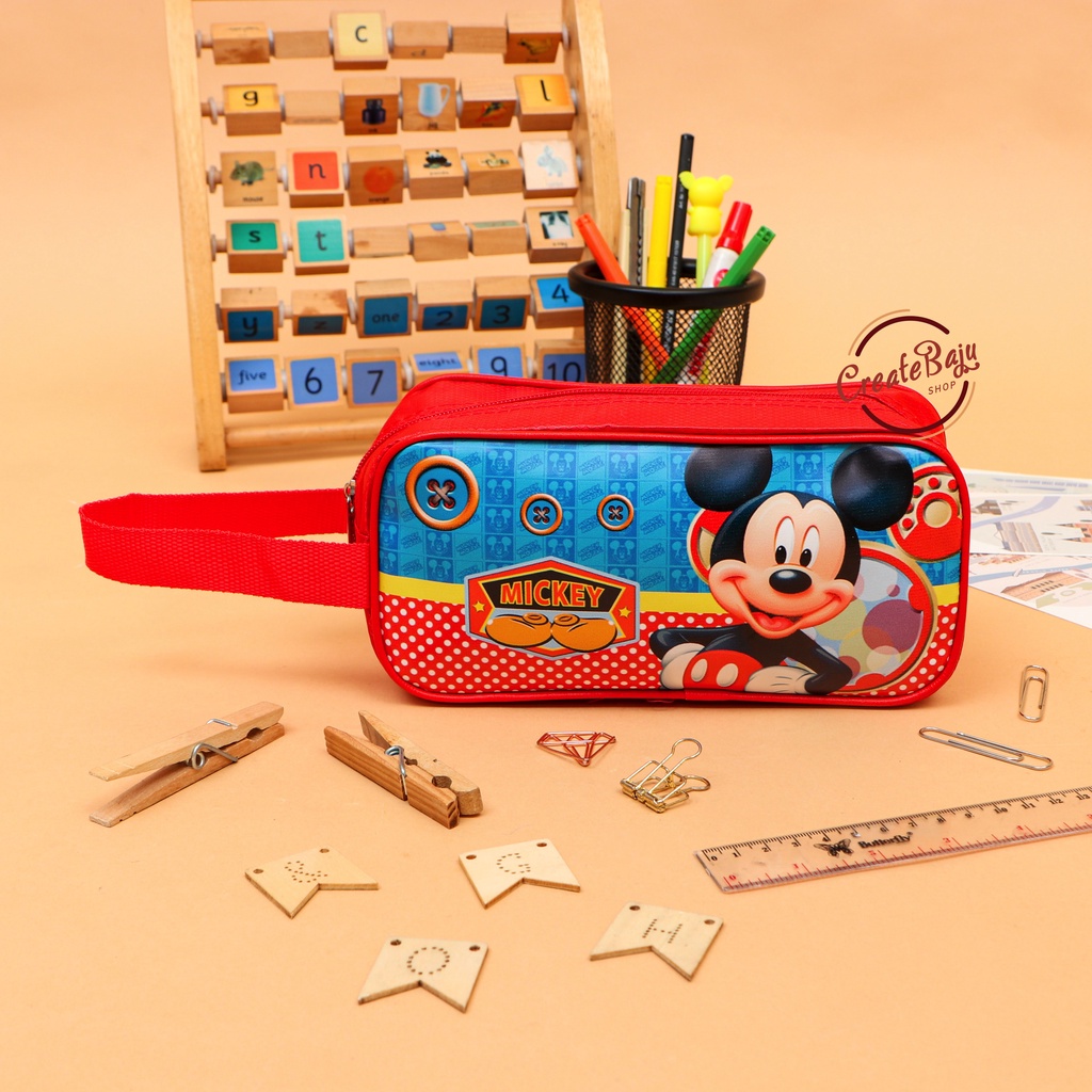 

KOTAK PENSIL ANAK COWOK MICKEY TEMPAT PENSIL ANAK SEKOLAH TERMURAH PREMIUM