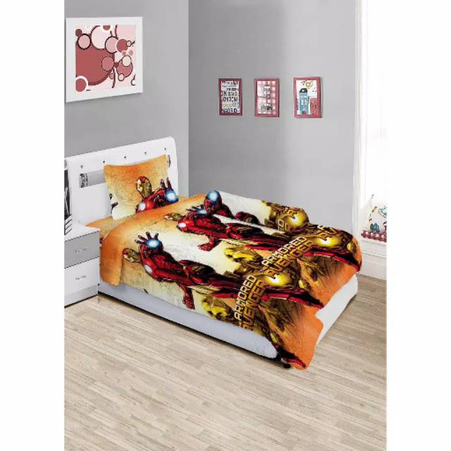 Sprei Lady Rose Iron Man 120x200