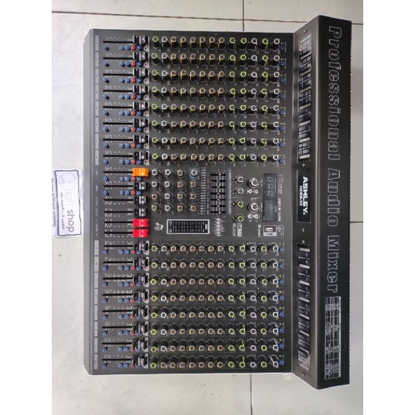 Mixer Audio Ashley Hero16 Hero 16 Original Garansi Resmi 16 Chanel Led VU Per Chanel Efek 199 DSP Re