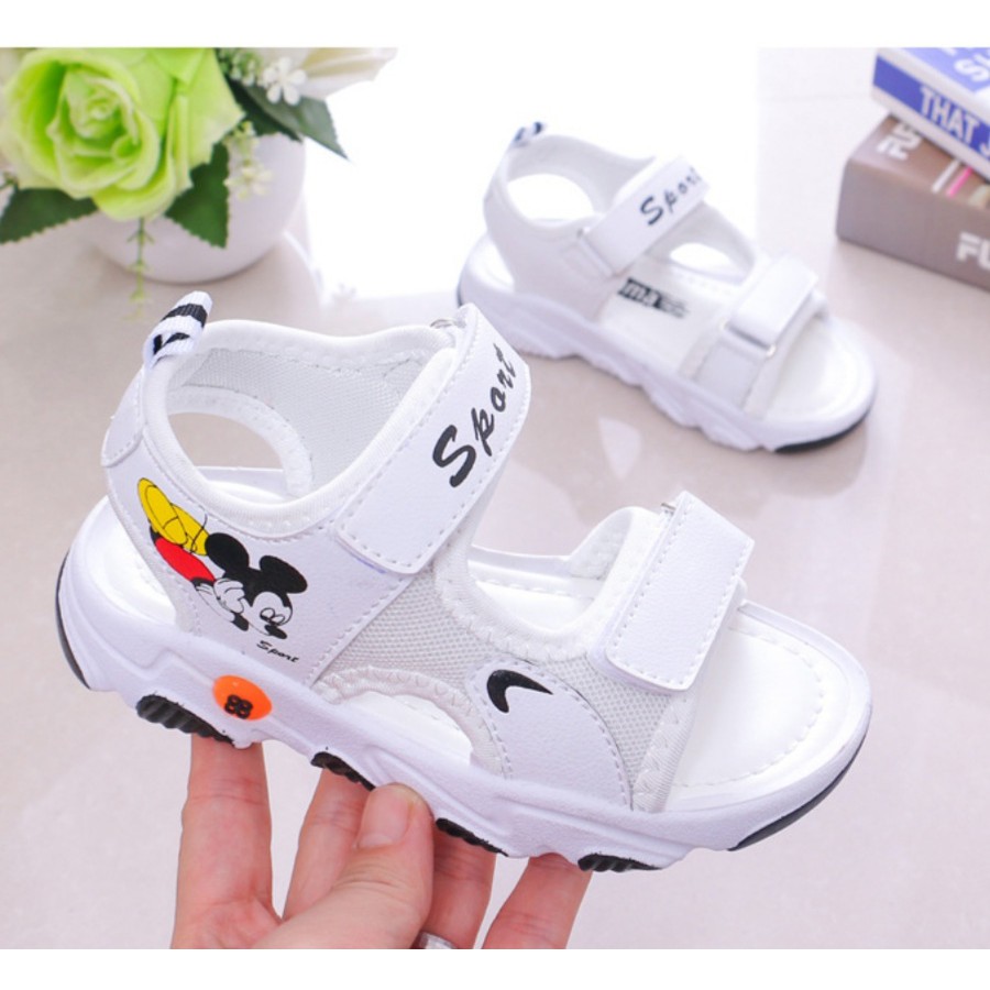 JS FASHION SANDAL TALI ANAK MICKEY MOUSE FS274