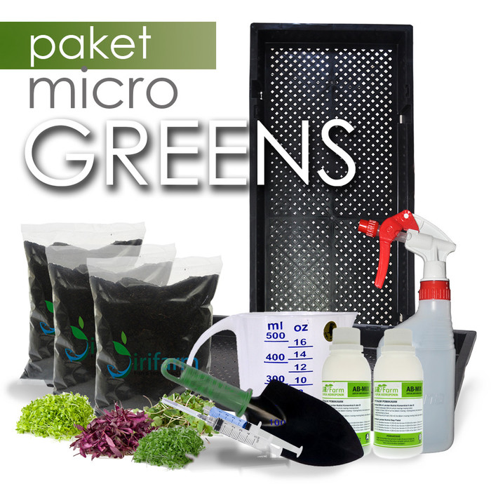 TERLARIS Jirifarm Paket Starterkit Microgreen Hidroponik 11647