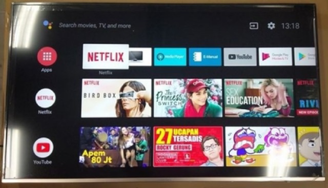 COOCAA LED TV 50 inch 50S5G ANDROID SMART UHD 4K - GARANSI RESMI 3 THN