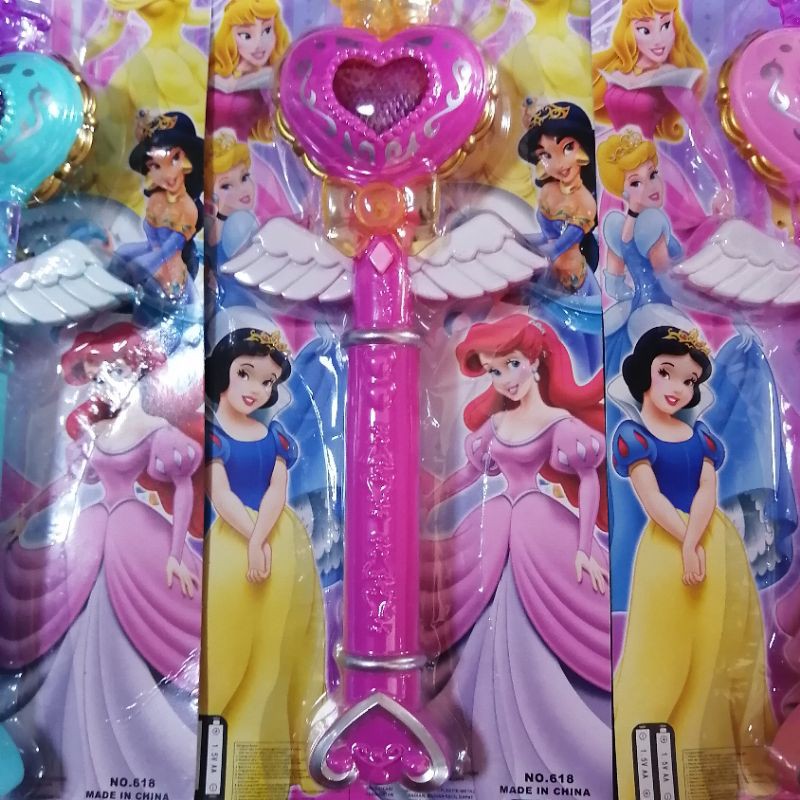 PROMO Mainan Tongkat Princess light music