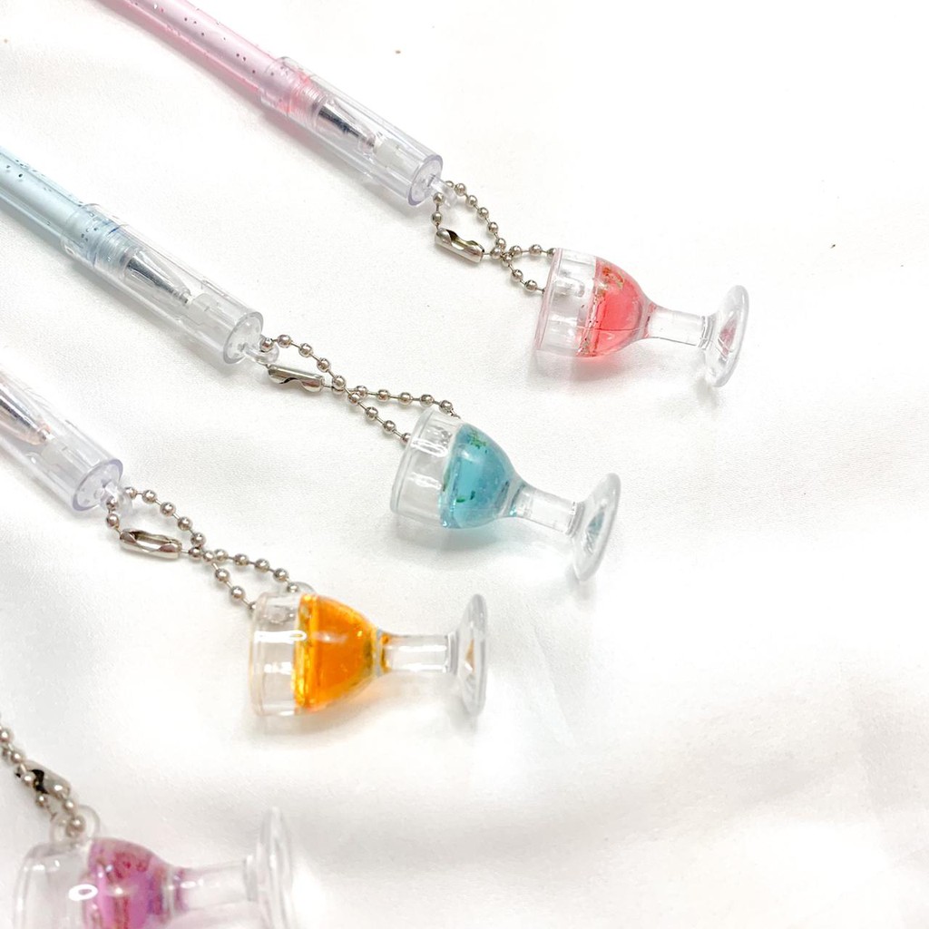 PEN GEL UNIK KARAKTER COCKTAIL PULPEN LUCU UNIK IMPORT GROSIR TERMURAH BOLPOIN IMUT READY COD-3