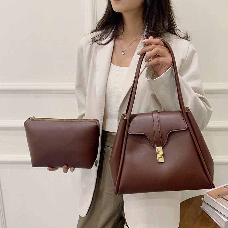 (2PC BISA IKG)GTBI998876561  New arrival  !!! Tas Tote Bag  Wanita Import Premium +WALLET