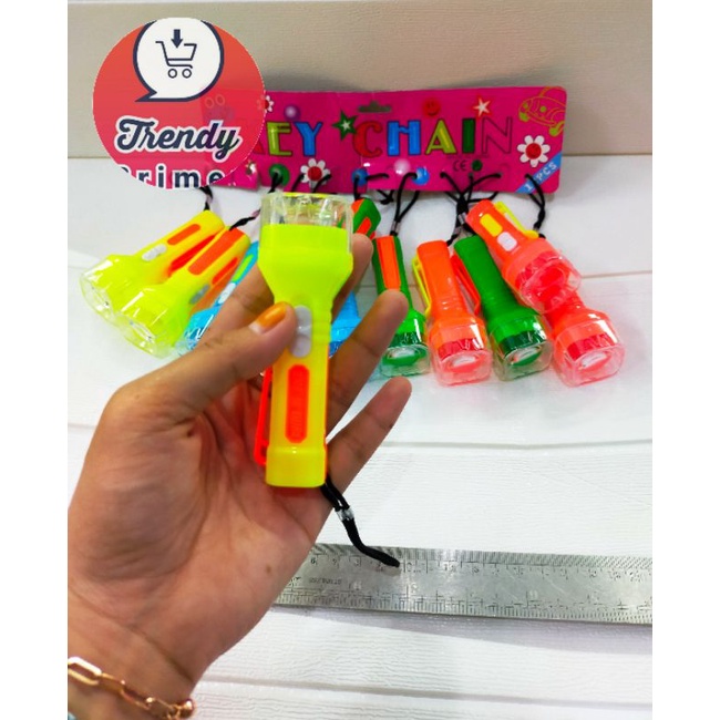 Senter dua warna besar isi 12 pcs senter