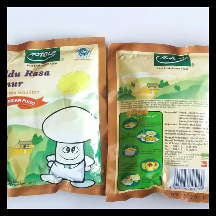 

Kaldu Jamur Totole 80 Gram Gratis Ongkir