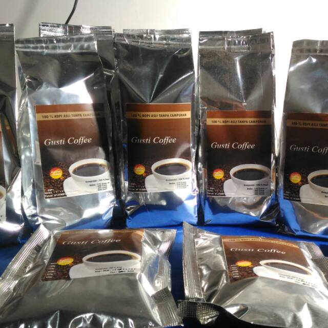 

Gusti Kopi/ Kopi Asli 175gram/ Kopi Pagaralam /Kopi 100% asli