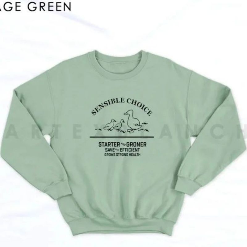 SENSIBLE SWEATER FLEECE CREWNECK