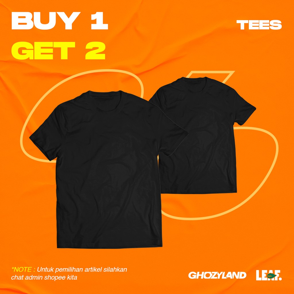 

BUY 1 GET 2 - TSHIRT LEAF - CHECK S&K ON DESCRIPTION