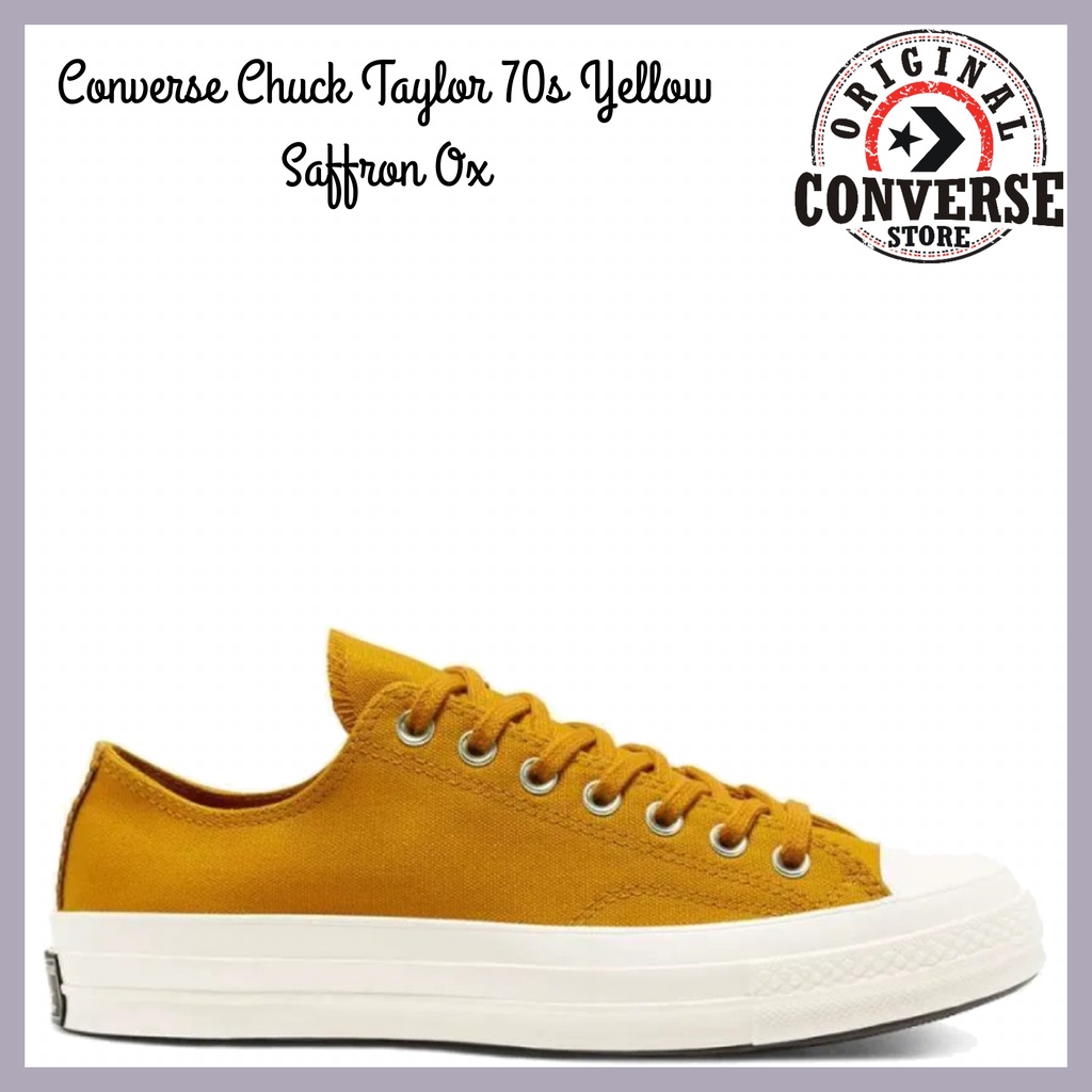 ORIGINAL CONVERSW CHUCK 70s YELLOW SAFFRON Ox 168850C MENS