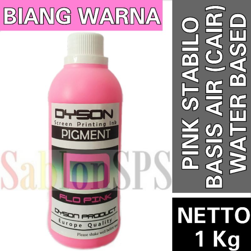 BIANG WARNA PINK STABILO PIGMENT FLO PINK 1kg