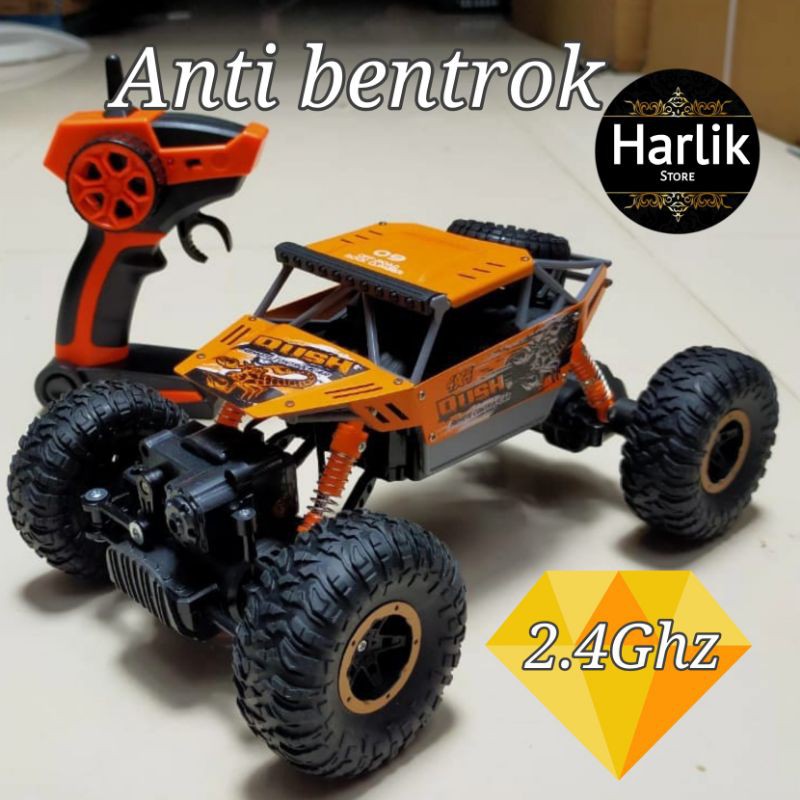 Mobil Remot RC Mainan Mobil Remot Kontrol RC Car Toys Batre Cas Rock Crawler Offroad
